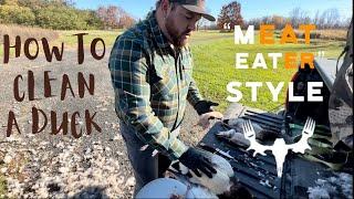 How to Prepare a Duck ~ “MeatEater” Style