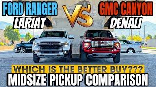 2024 Ford Ranger Lariat VS GMC Canyon Denali: Which Mid Size Truck Gives You More For The money?