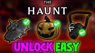 How To Get ALL DAY 3 ITEMS IN THE HAUNT! (ROBLOX THE HAUNT EVENT)