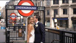 Chic London Wedding Trailer - St Paul's & Wagtail London