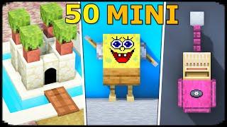 Minecraft: 50+ MINI Build Hacks and Ideas !