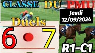 Pronostic PMU : Base Solide du quinté du jeudi 12/09/2024 R1-C1 Prix de Longchamp