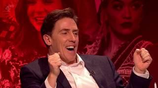 Rob Brydon trying to steal Jimmy Carr's hosting role at The Big Fat Quiz of the Year 2015