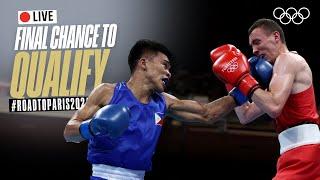  LIVE | Boxing Olympic Qualifier   | #RoadToParis2024