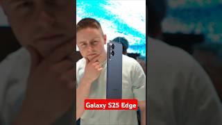 Thin, thinner, Samsung?!  (Galaxy S25 Edge) #samsung #tech #mwc2025