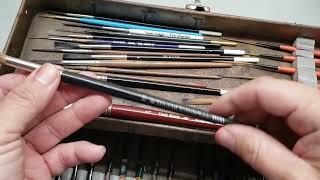 Brush Box Tour For Pinstriping/Lettering