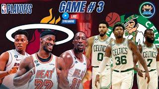 NBA EN VIVO!  GAME #3  Miami Heat vs Boston Celtics  #2023NBAPLAYOFFS