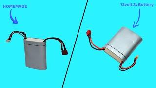 How To Make 12V Rechargeable Battery From PVC Pipe At Home