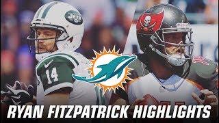 Ryan Fitzpatrick | 2018-2016 Highlights | “Welcome to Miami” | New Dolphins QB