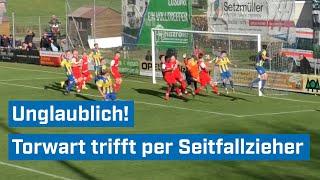 Seitfallzieher! Torwart erzielt Last-Minute-Ausgleich!