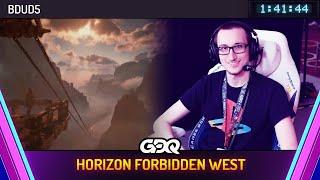 Horizon Forbidden West by Bdud5 in 1:41:44 - Awesome Games Done Quick 2025