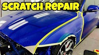 Fixing Scratches in Automotive Paint!