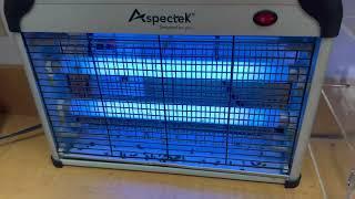 Aspectek Powerful 20W Electronic Insect Indoor Bug Zapper, Fly Zapper, Mosquito Killer Review