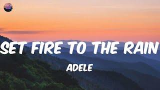 Set Fire To The Rain - Adele [Lyrics] spring gang, Bella Poarch