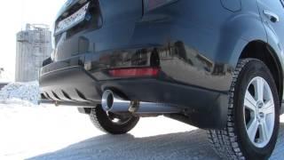 Subaru Forester SH 2.0 no turbo hi-flow mufflers by WELDone workshop