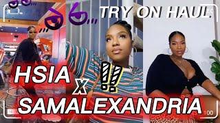 HSIA Meet With You|HSIA X SamAlexandria Try On Haul | 2022