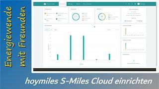 hoymiles S-Miles Cloud einrichten – alle Funktionen