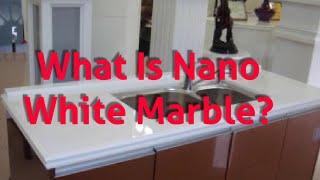 Nano White Marble? G3, G4,G5 Nano White I Nano White Crystallized Glass I Kitchen Counter Top