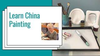 Learn China Painting/Porcelain Painting (Basics)