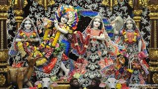 5th Nov. '24 | Sringar Aarti Darshan | Sri Sri Radha Gopinath Mandir | ISKCON Chowpatty Mumbai.