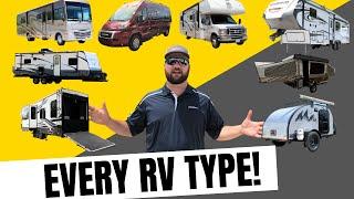 RV Types Explained! When You're Not Sure Where to Start