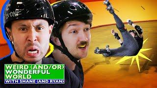 Shane & Ryan Are Bad At Roller Derby • Weird Wonderful World