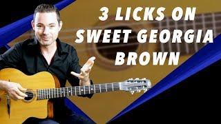 3 Gypsy Jazz Licks On 'Sweet Georgia Brown' - Gypsy Jazz Guitar Secrets Lesson