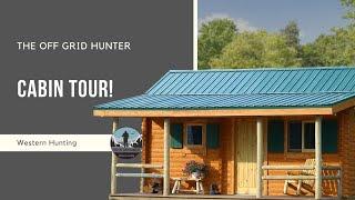 The ULTIMATE Hunting Cabin! Full Tour | THE OFF GRID HUNTER