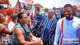 Watch Bawumia's Ghetto to Ghetto campaign in Ada