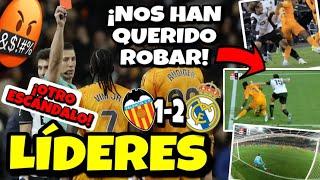 ¡ESCANDALOSO INTENTO DE ROBO AL REAL MADRID QUE GANA EN VALENCIA CON TODO EN CONTRA Y YA ES LÍDER!