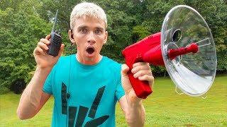 TRAPPING THE GAME MASTER WITH TOP SECRET SPY GADGETS in REAL LIFE!!