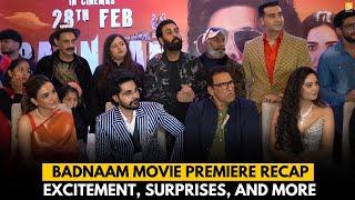 Badnaam Premiere | Badnaam Movie Review | Badnaam Public Review | Badnaam | 5 Dariya News