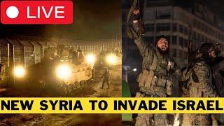  LIVE: Syrian Islamists Prepare Invasion Of Israel