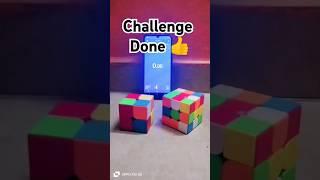 "Record Broken: Cube Solved!"  ^challenge^#RecordBroken #shorts