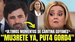 ¡PILAR VIDAL REVELA EN EXCLUSIVA ÚLTIMOS MOMENTOS DE CARITINA GOYANES! "LA HUMILLO MIENTRAS MORIA"