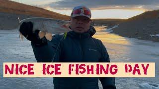 SECOND ATTEMPT ICE FISHING ALBERTA