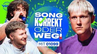 SONG KORREKT oder WEG! (mit 01099 und einem KRASSEN Special Guest!)