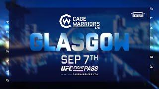 Cage Warriors 176 Prelims | Main Card is LIVE at 12:30pm PT EXCLUSIVELY on UFC FIGHT PASS!