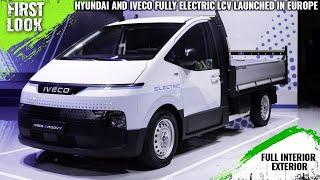 Iveco And Hyundai Fully Electric LCV Launched In Europe - First Look - Full Interior Exterior