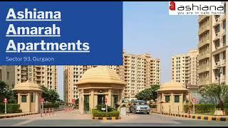 Ashiana Amarah Sector 93 Gurgaon | New Launch Residential 3 & 4 BHK Luxury Apartments