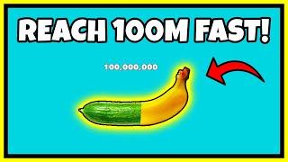 HOW TO REACH 100 MILLION IN BANANA AND CUCUMBER GAME ON STEAM