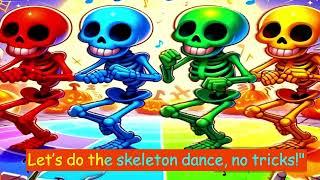 The Skeleton Dance | Halloween Song for Kids | eLearning4Kids