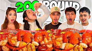 WE COOKED A 200 POUND SEAFOOD BOIL *FUNNY AF*