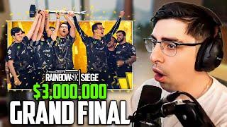 SHROUD REACTS TO RAINBOW 6 MAJOR GRAND FINAL - BDS VS FAZE