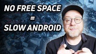 Does Android Get Slower When There is No Free Space?