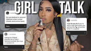 CHIT CHAT GRWM: POV YOURE ON FT WIH YOUR BIG SIS ANSWERING YOUR INTIMATE GIRL TALK QUESTIONS