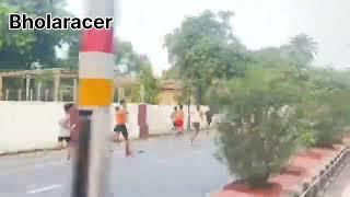 stedium se Hui aj Race bahar Road par Agniveer Running|| Agra Rally bharti Eklavya Sports Stadium ️