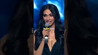 Femina Miss India 2023 contestant christeena biju describes  how a women is better than men. #india