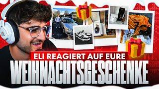 ELI reagiert auf EURE WEIHNACHTSGESCHENKE - PART 1!