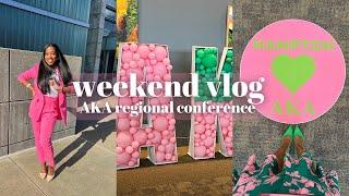 VLOG | AKA  REGIONAL CONFERENCE 2022 | Alpha Kappa Alpha Sorority | Zenese Ashley